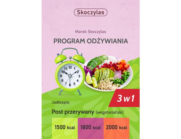 Post przerywany wegetariański 3 w 1 (E-BOOK)